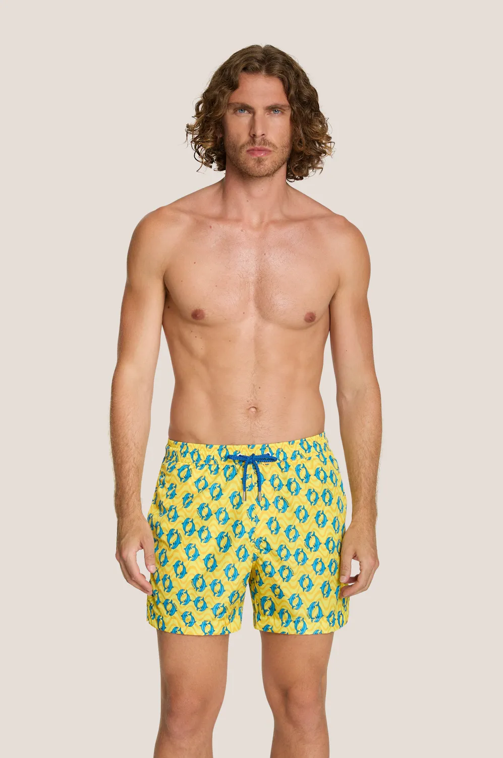 4 Giveness Dolphins short mare uomo corto rosso