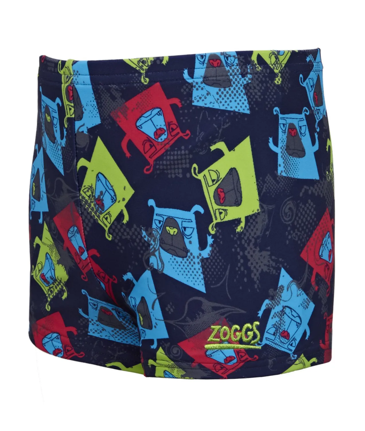 Zoggs Boxer Dog Hip Racer boxer 2 anni navy
