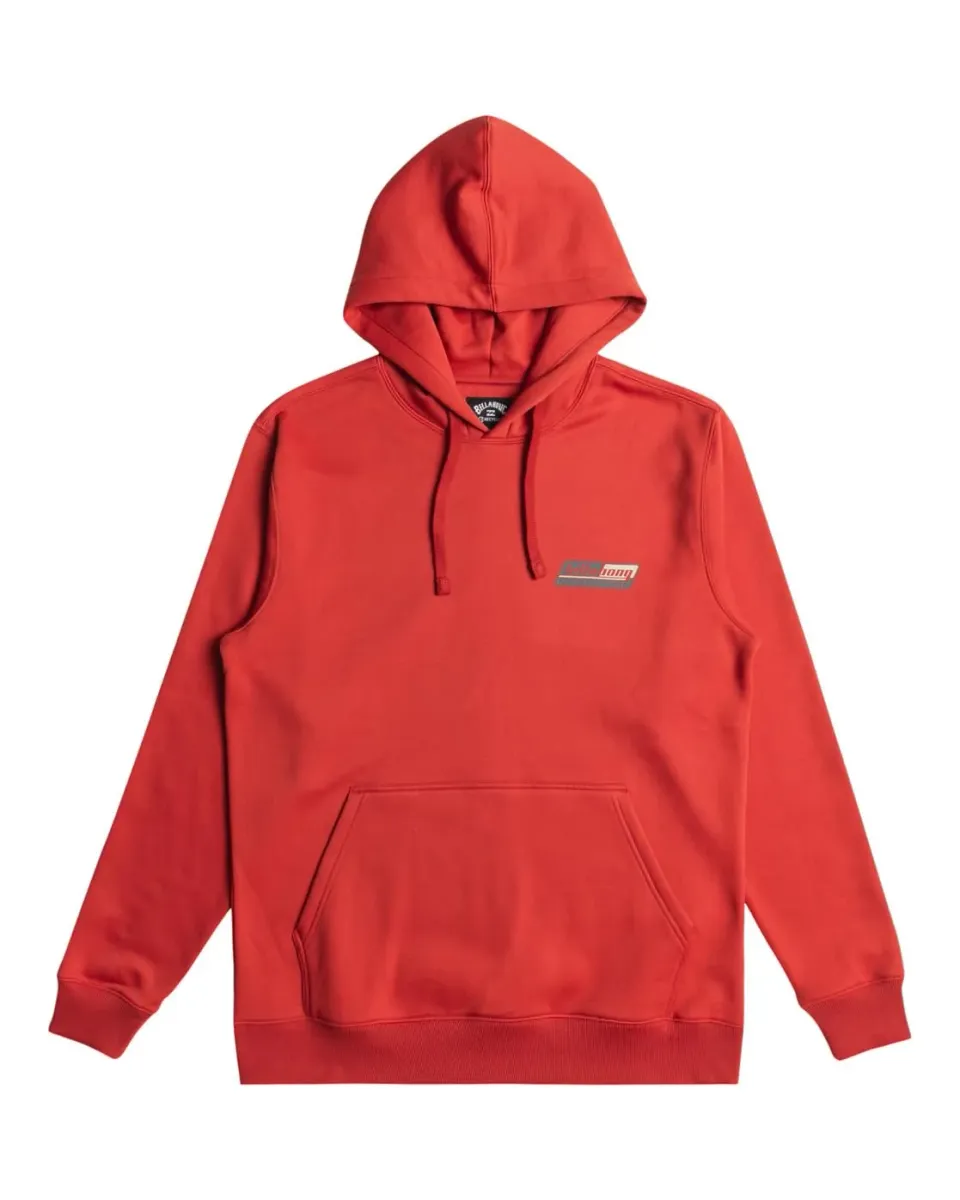 Billabong Walled Po felpa uomo Blu cappuccio pile