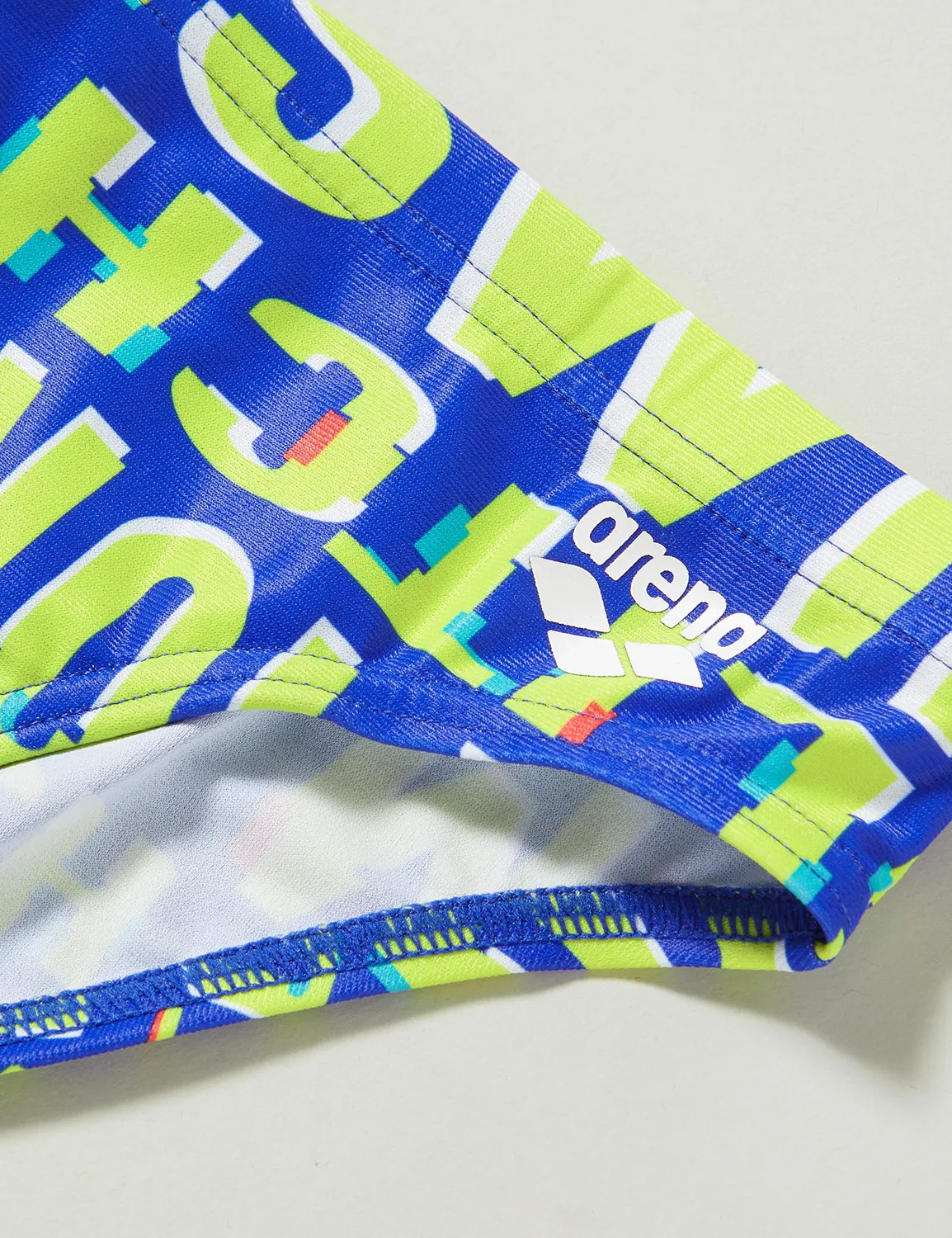 Arena Neon Glitch Jr slip nuoto bambino cloro-resistente