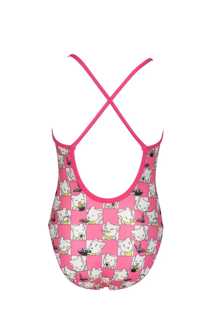 Arena Friends Cross Back costume intero bambina cloro