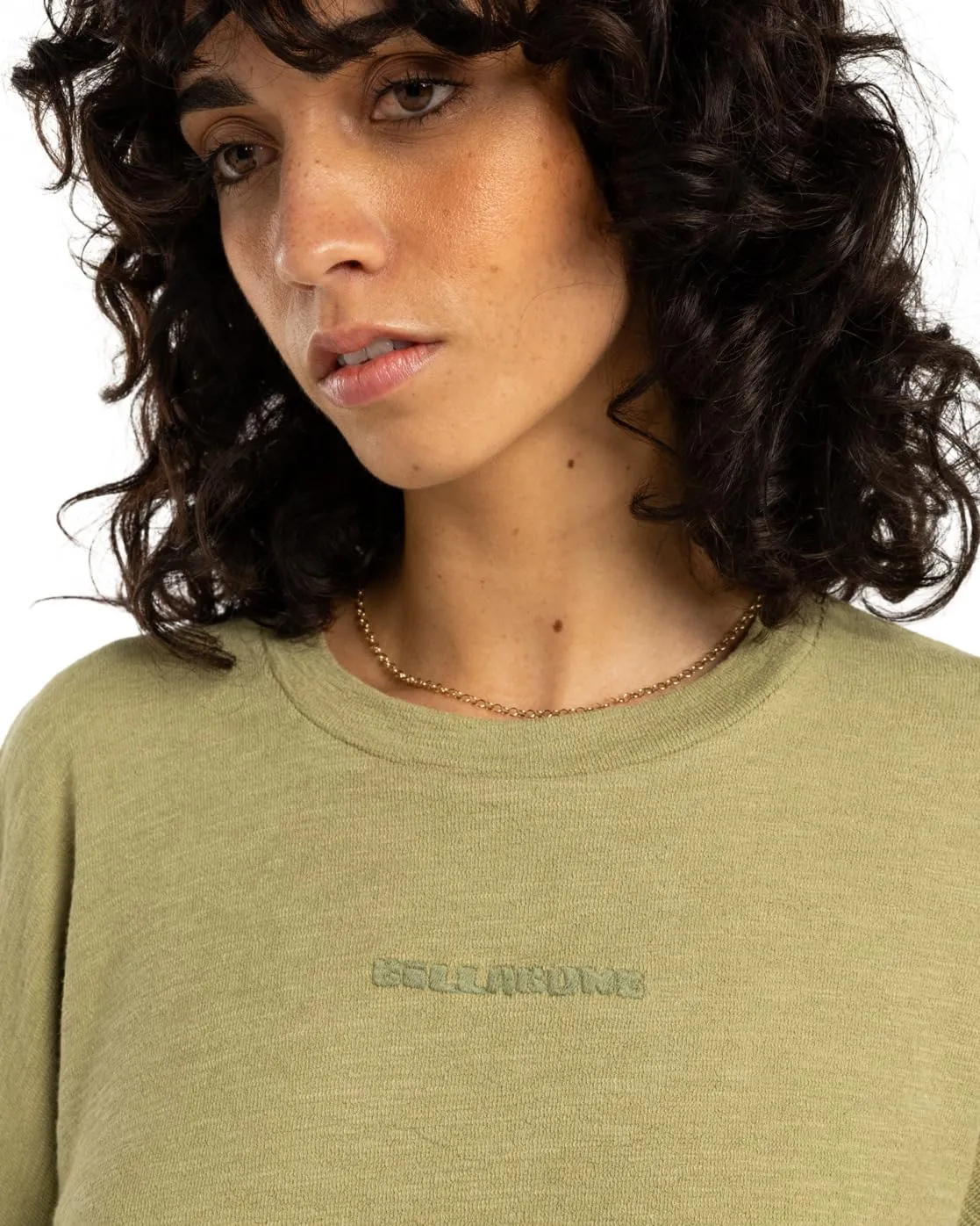 Billabong Cropped Fleece top donna pile taglia M
