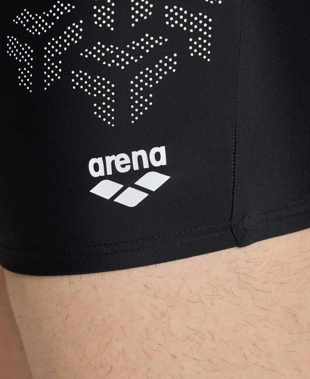 Arena Kikko V pantaloncino uomo black white 27cm