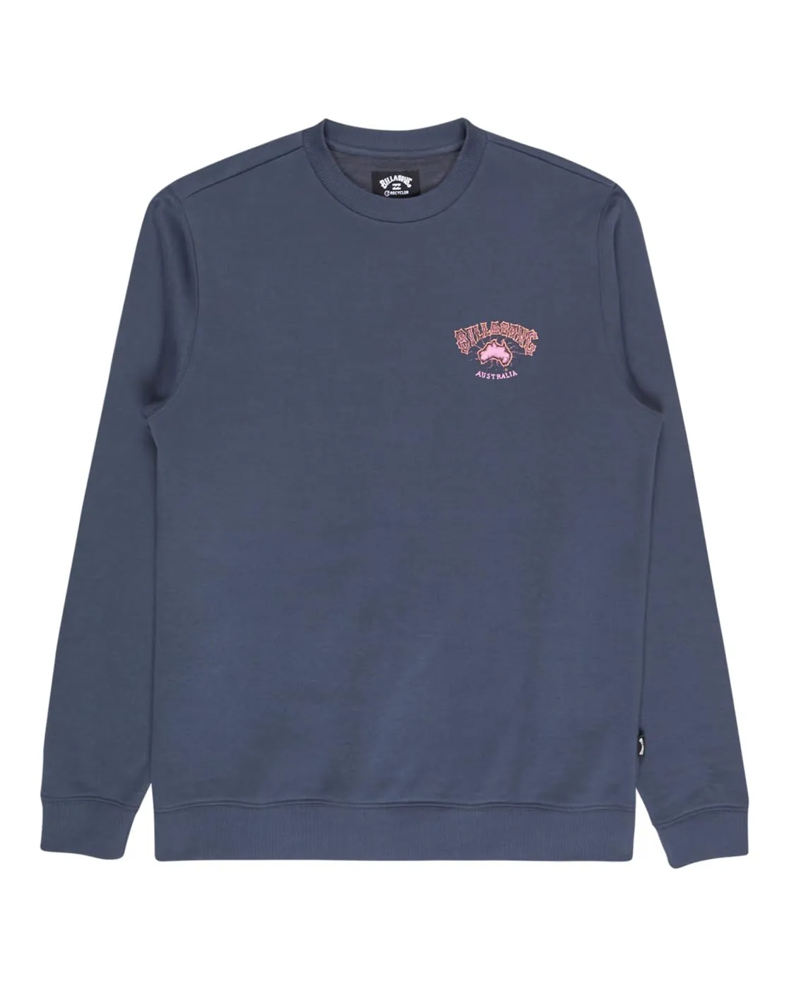 Billabong Foundation CR felpa uomo Blu Ombra S in cotone