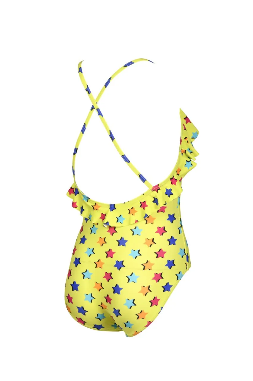Arena Lightcross Back costume bambina 10-11 anni cloro