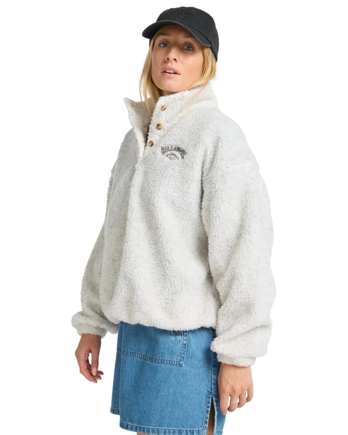 Billabong Run The Road Maglione Donna Relax Misto Poliestere