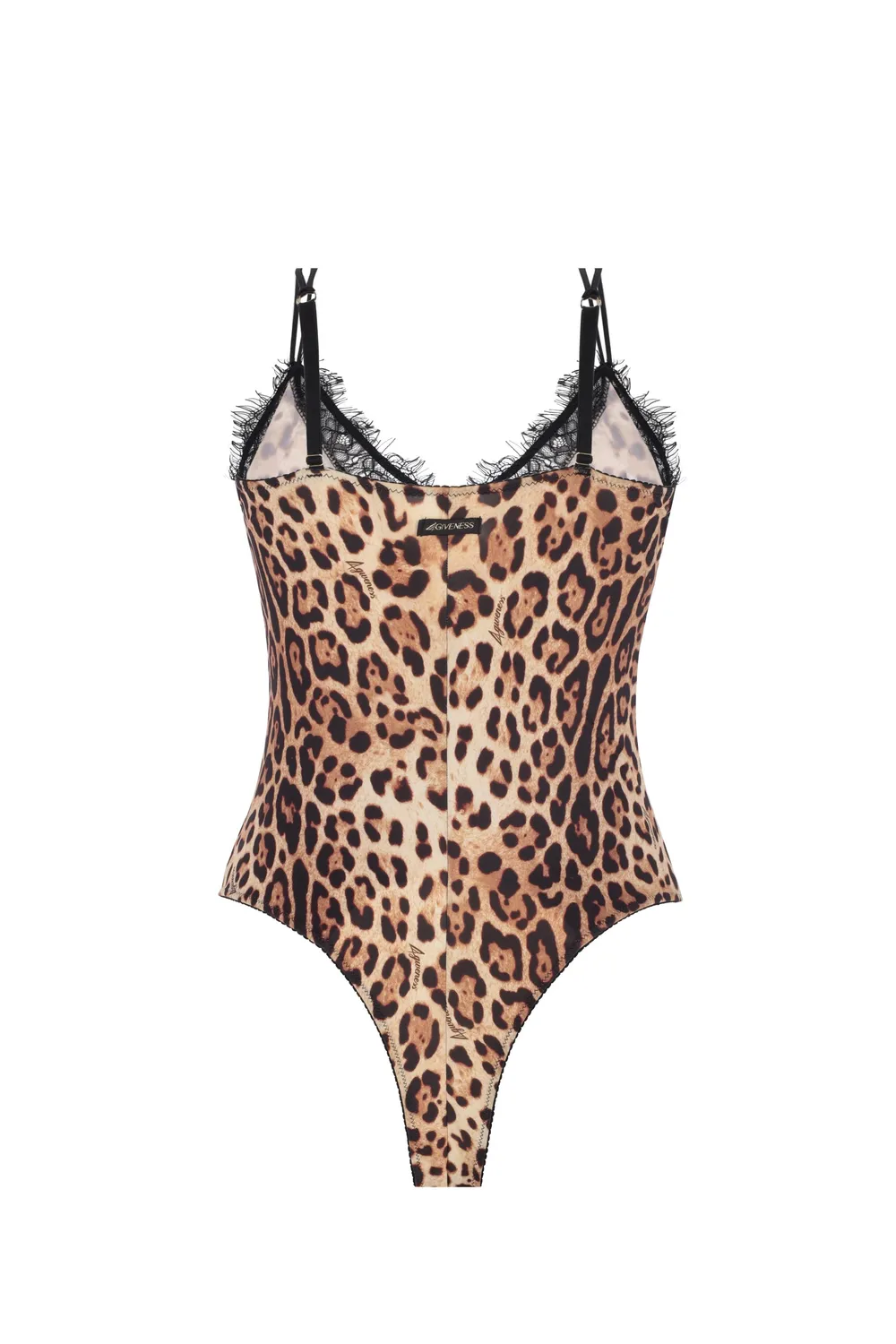4 Giveness Wild Touch Body Lingerie Animalier Pizzo Unico