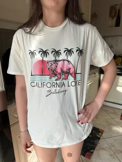 Billabong California Love maglietta donna S in cotone