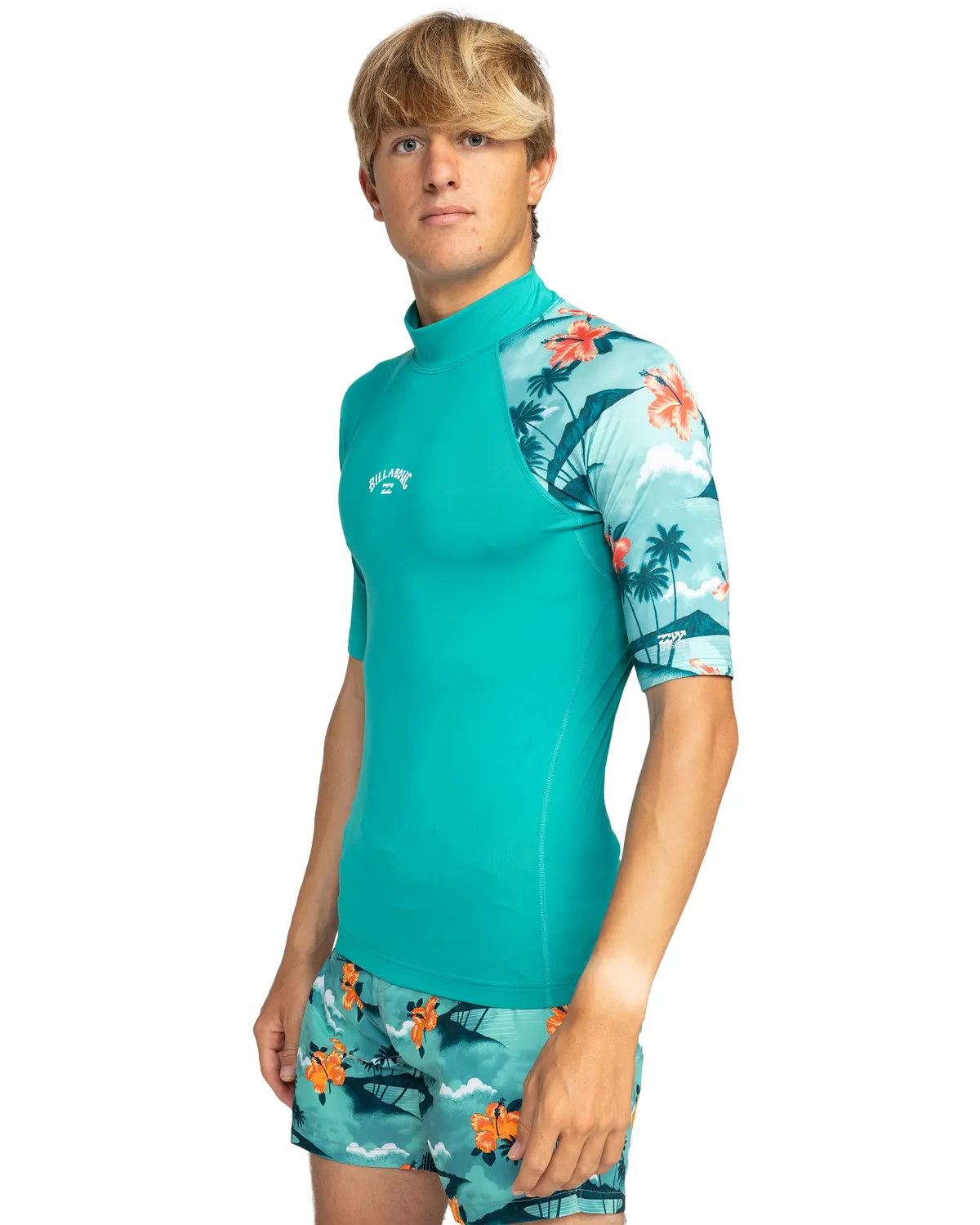 Billabong Contrast Allover rashguard uomo L maniche corte