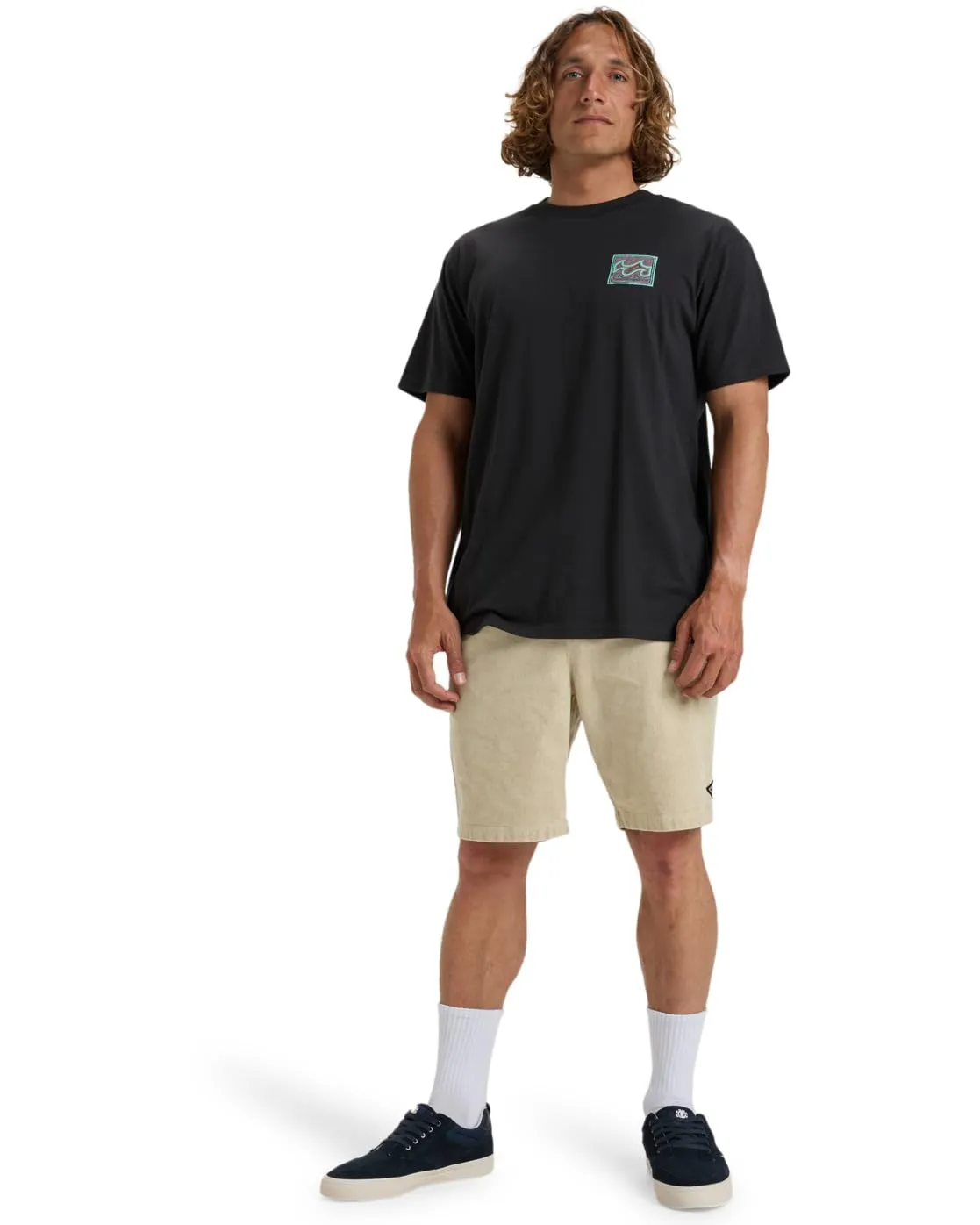 Billabong Crayon Wave SS T-Shirt Uomo Cotone