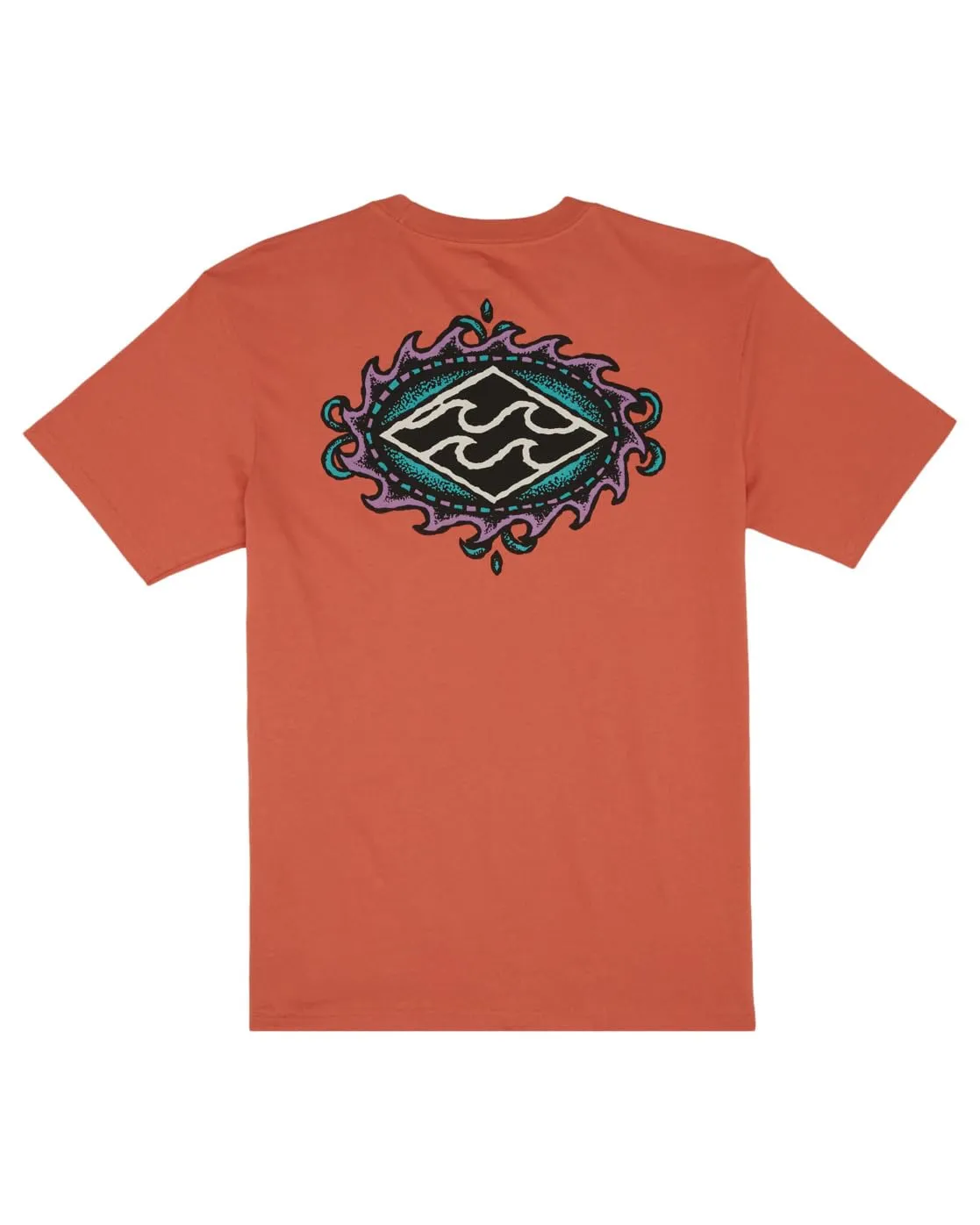 Billabong Crayon Wave maglietta uomo rosa XS