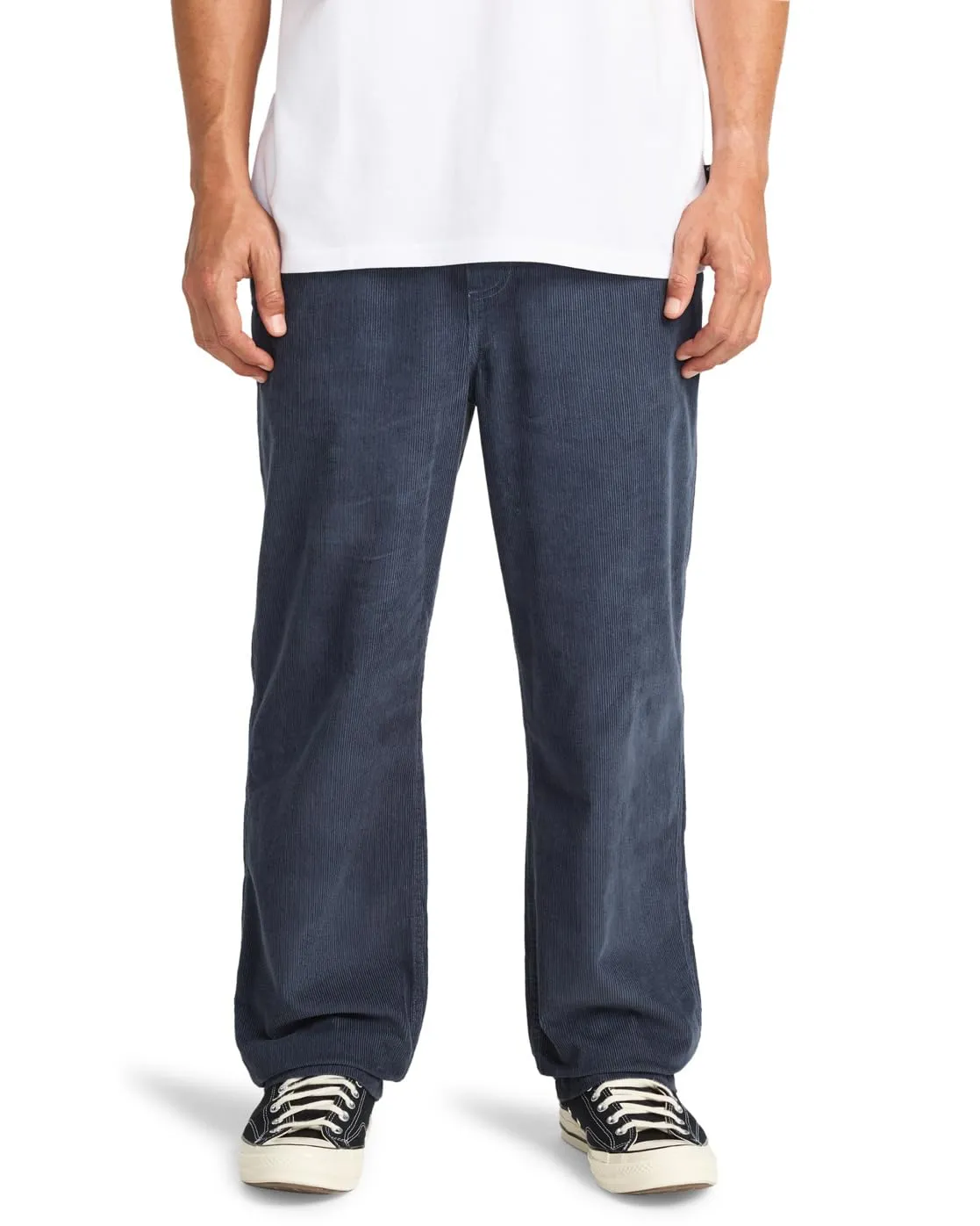 Billabong Larry Cord pantaloni uomo velluto vita elastica