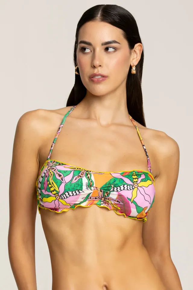 4 Giveness Fasano Feel top bikini fascia S-XL flower