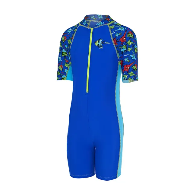 Zoggs Sea Saw costume intero bimbo 4-5 anni UPF 50+