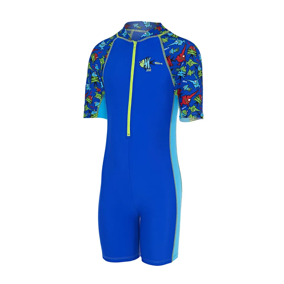 Zoggs Sea Saw costume intero bimbo 4-5 anni UPF 50+