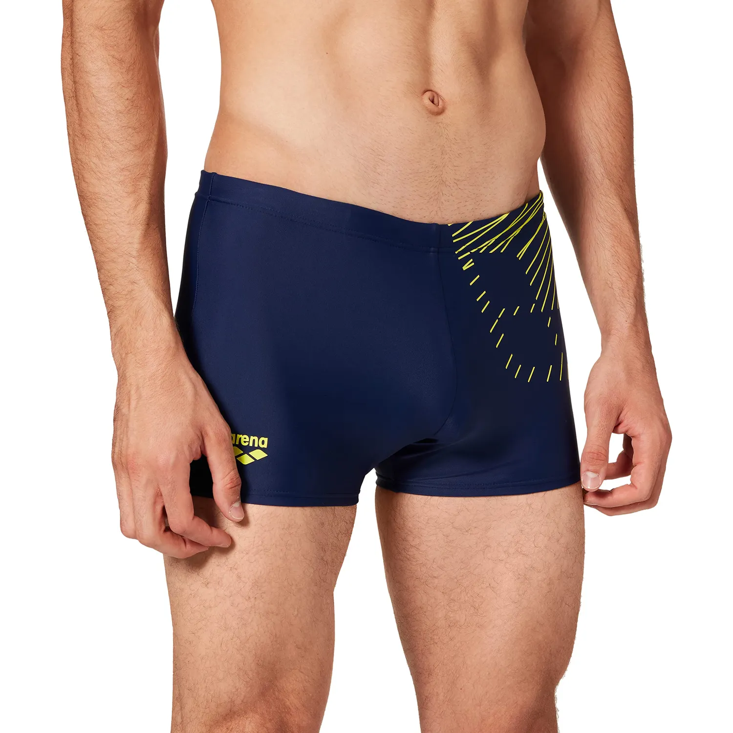 Arena Trick Short costume uomo XS black floreale