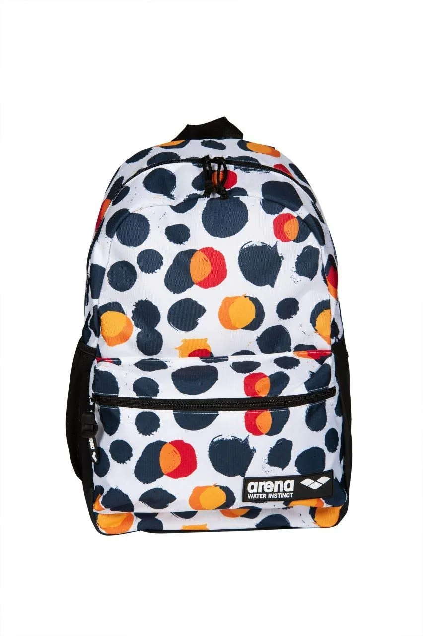 Arena Team Allover zaino sportivo 30 litri polka dots con porta laptop