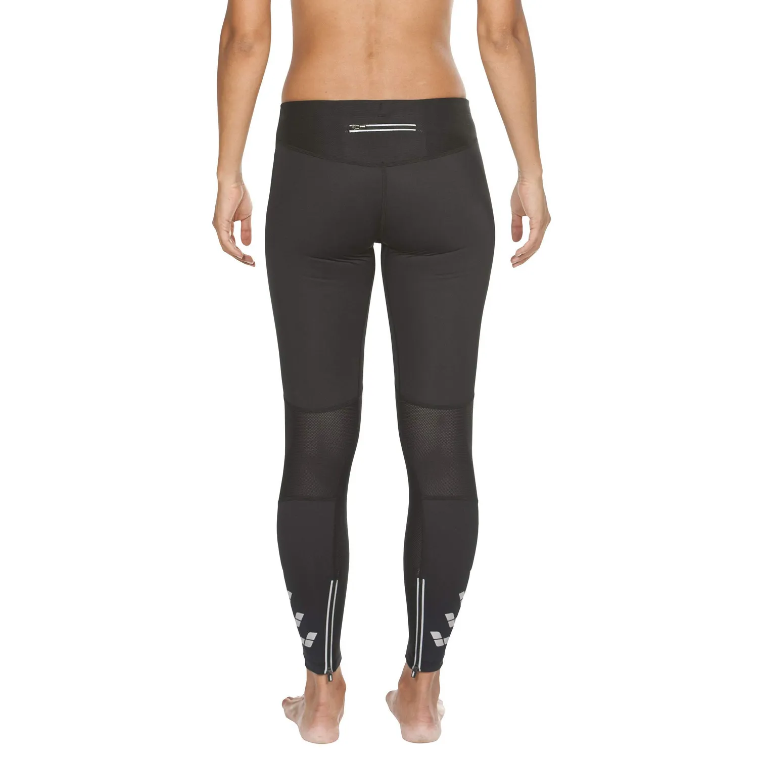 Arena Run Long Tights leggings corsa donna neri