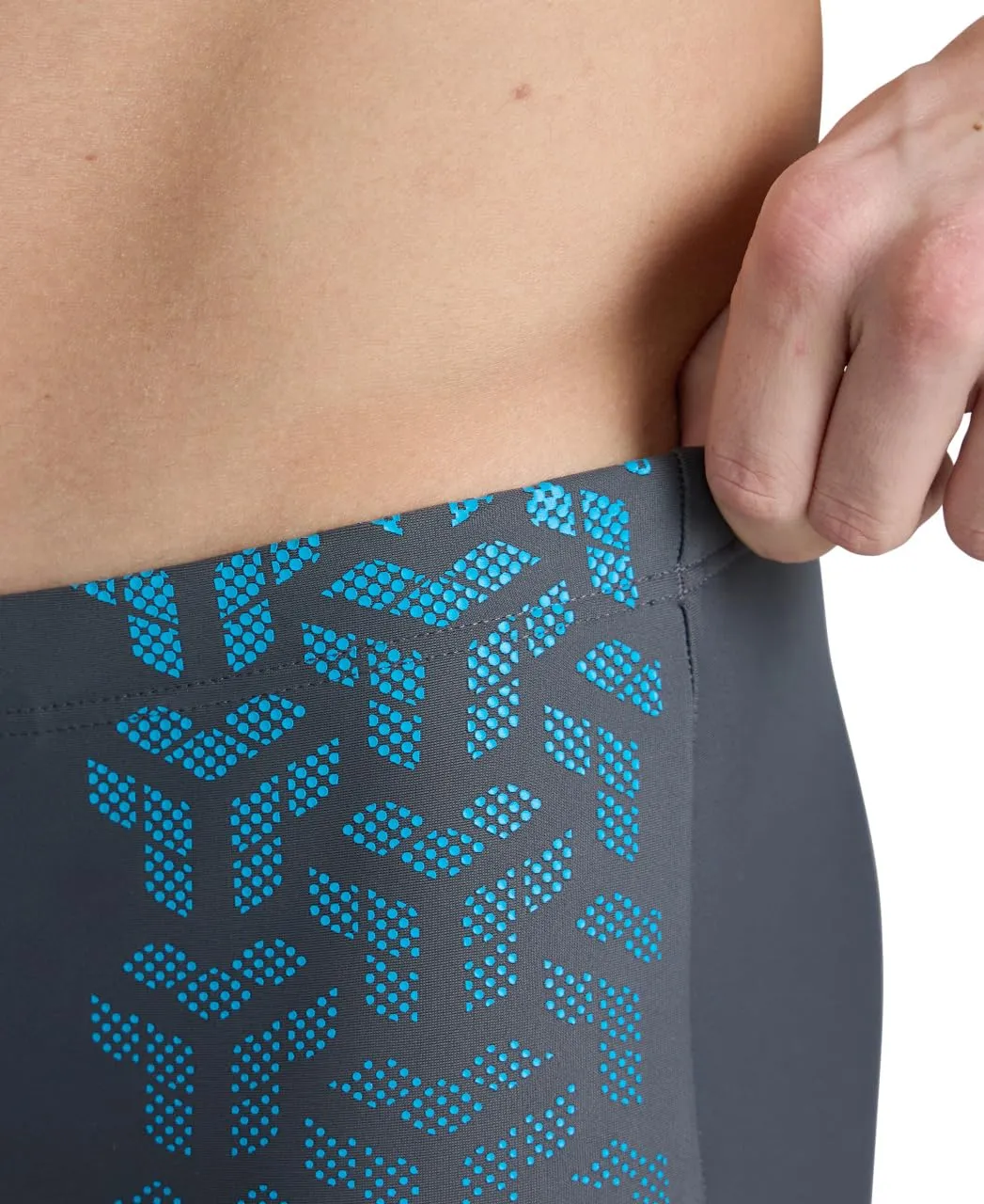 Arena Kikko V boxer mare uomo asphalt turchese