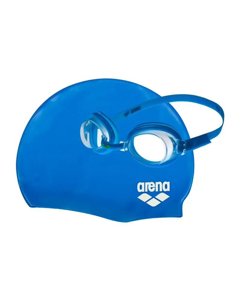 Arena Pool Jr Set occhialini e cuffia bambino 6-12 anni