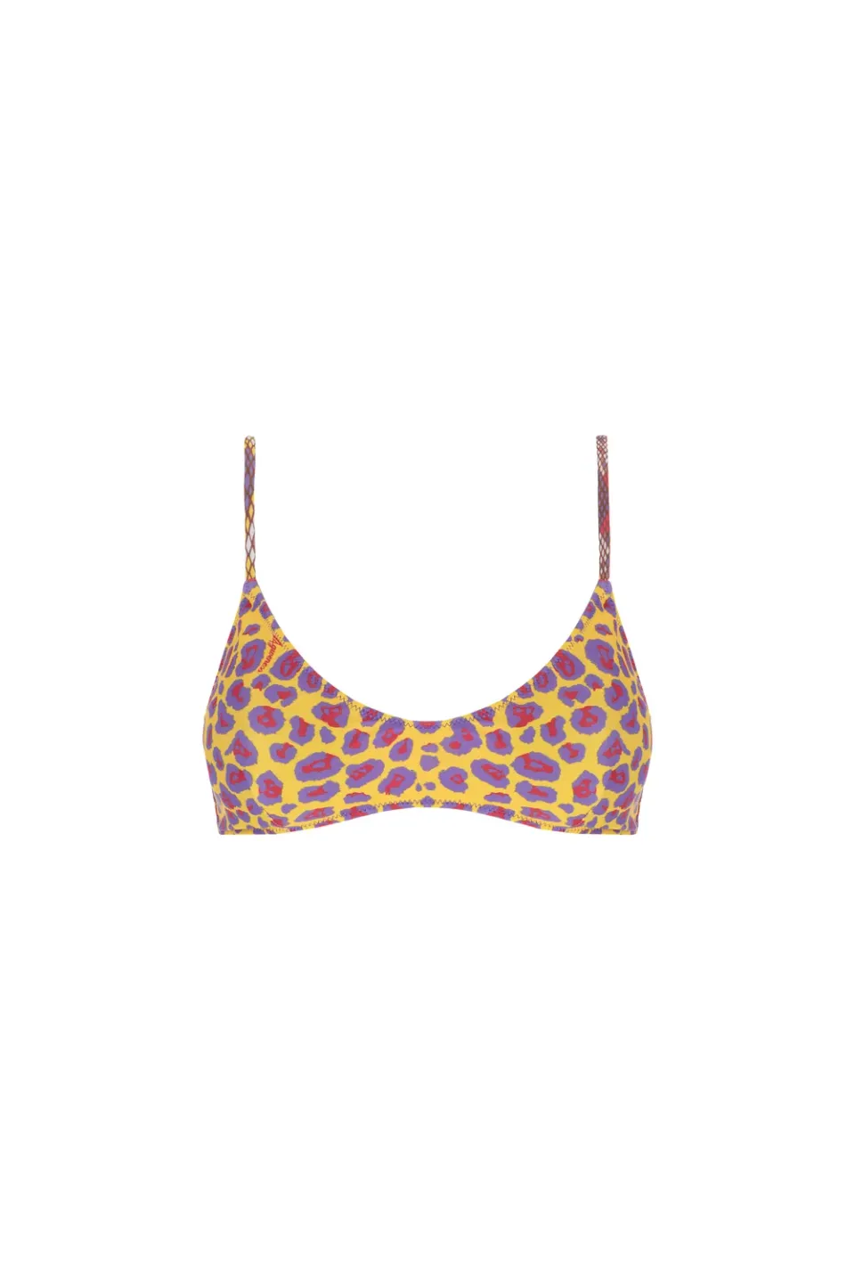 4 Giveness Congo top bikini animalier coppe removibili