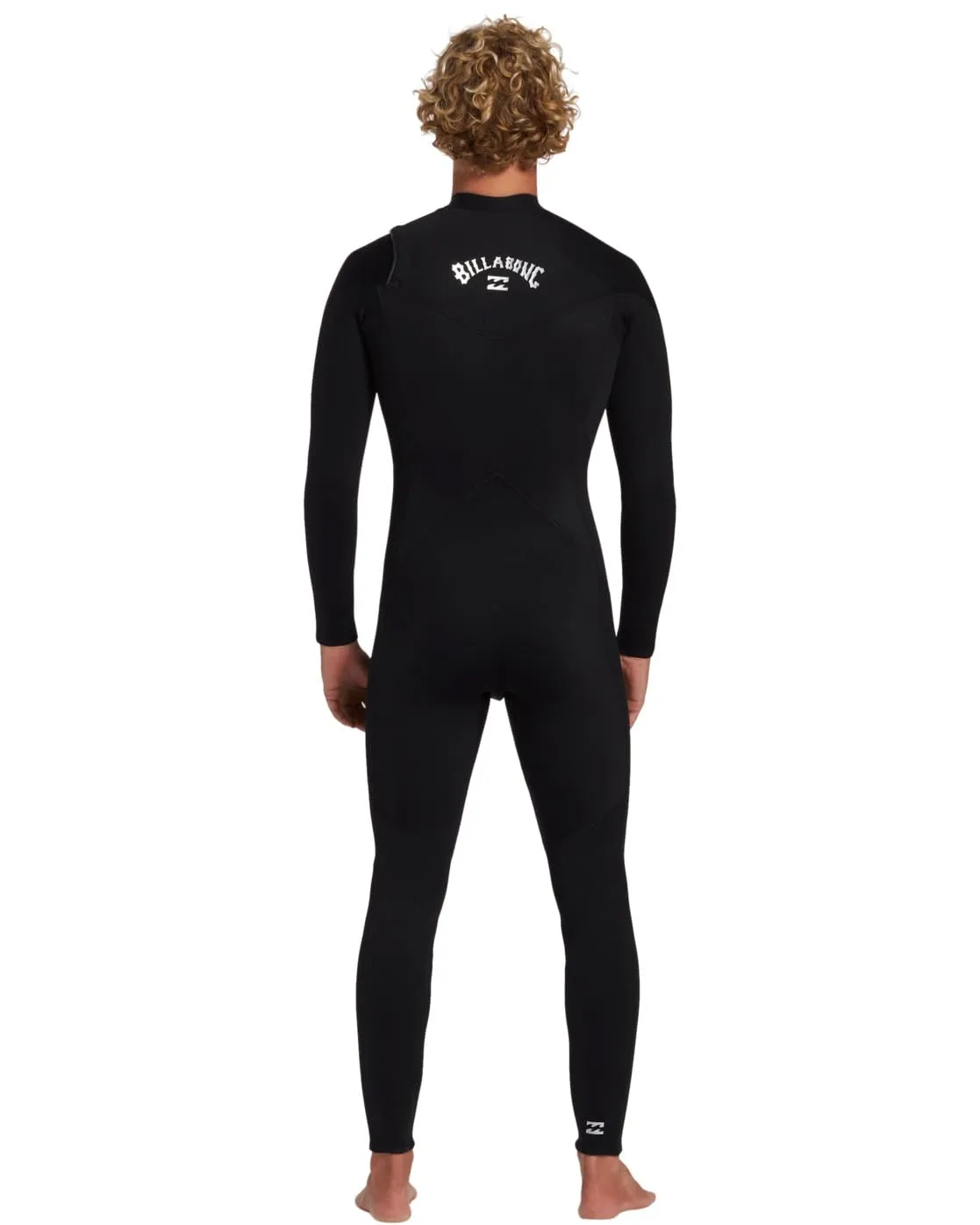 Billabong Foil Muta Uomo 4/3mm Nero Zip Petto Taglia M