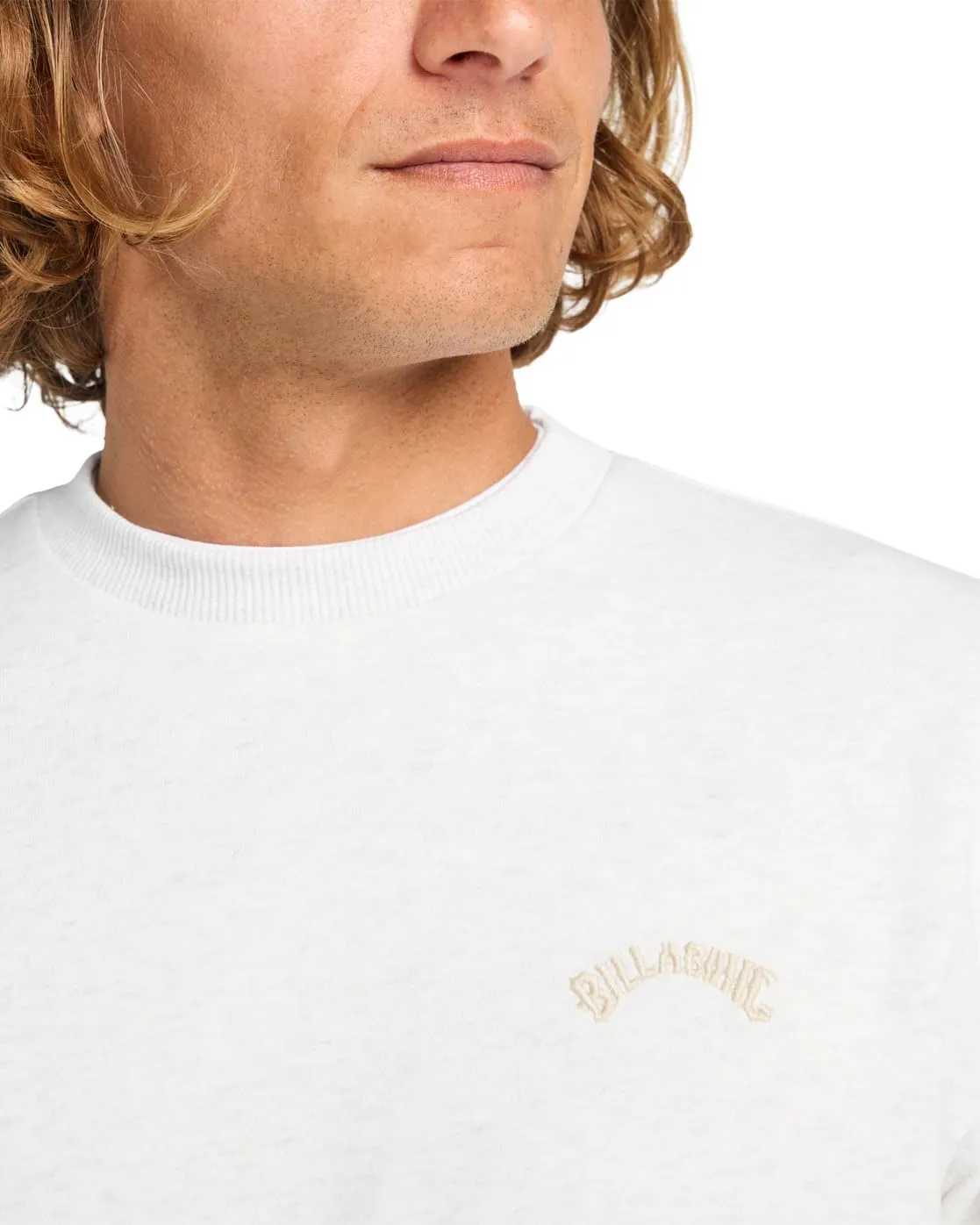 Billabong Arch CR Maglione Uomo S Oatmeal Heather