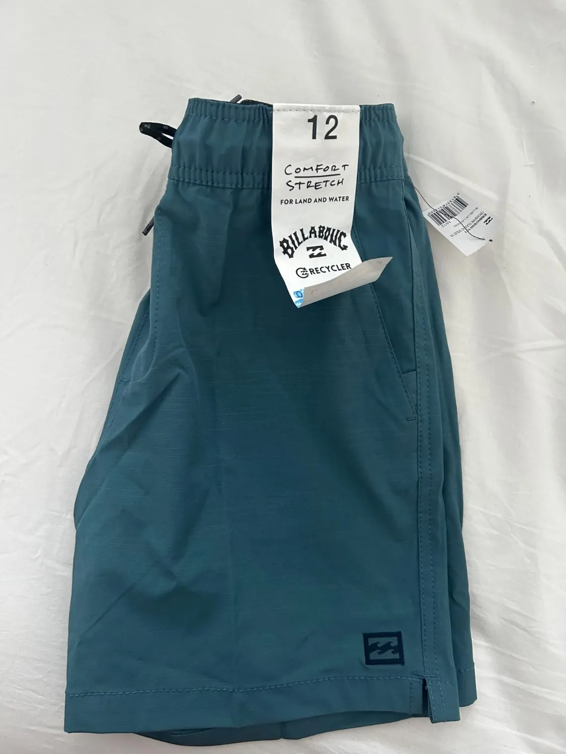 Billabong Crossfire Elastic Solid 15 Boardshort 10 Anni Blu