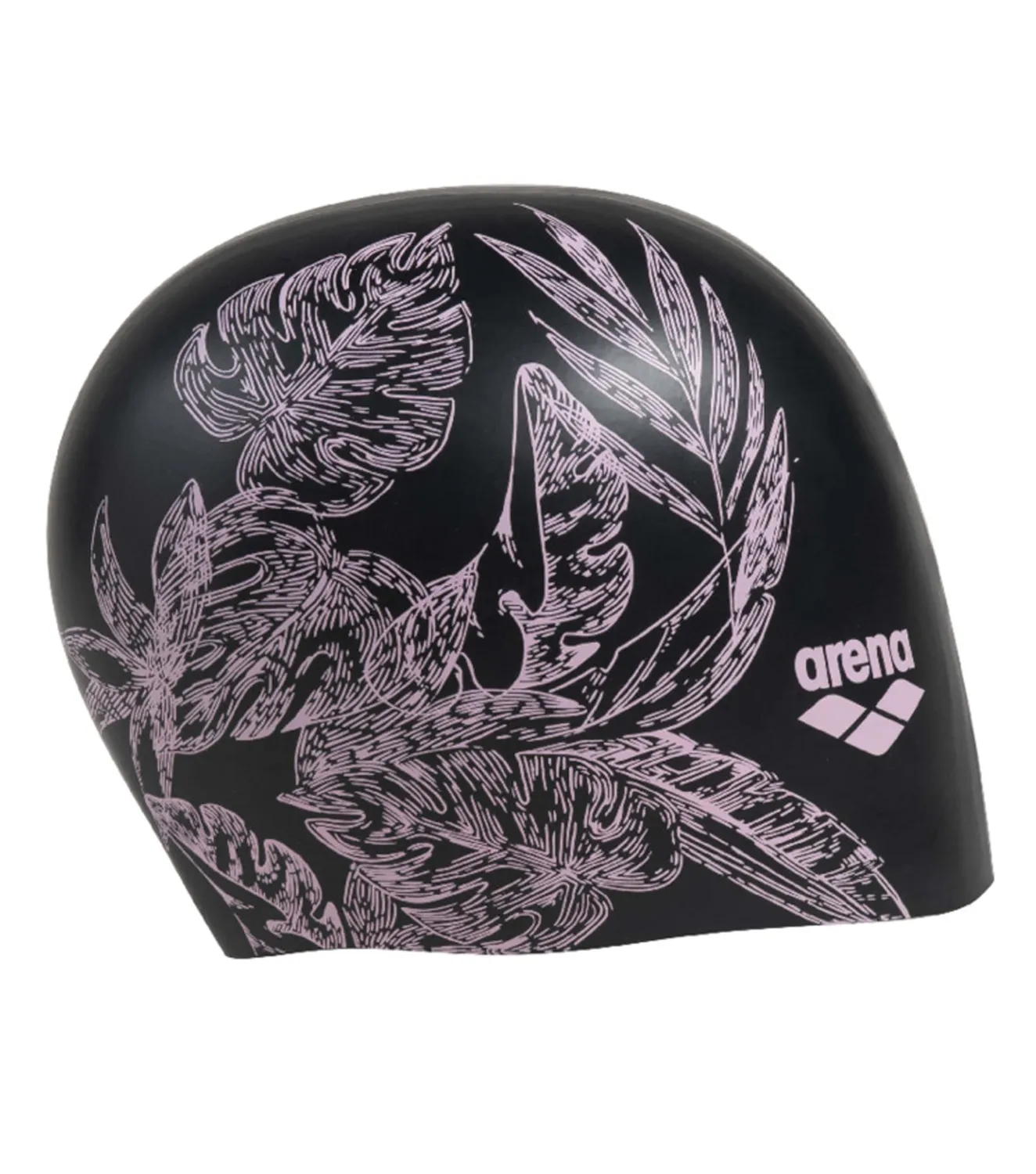 Arena Sirene Silicone cuffia nuoto capelli lunghi argento