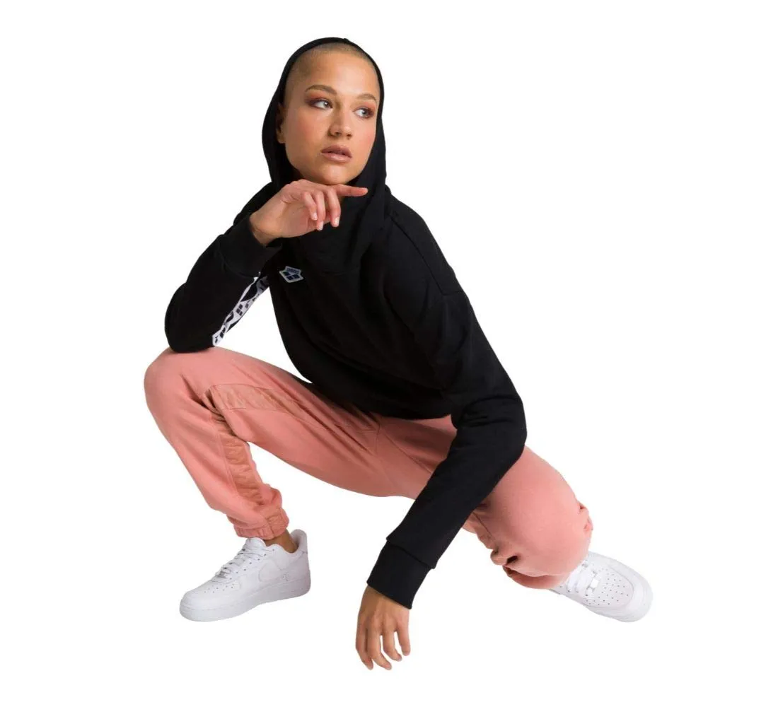 arena Team Hoodie felpa cappuccio donna cotone streetwear