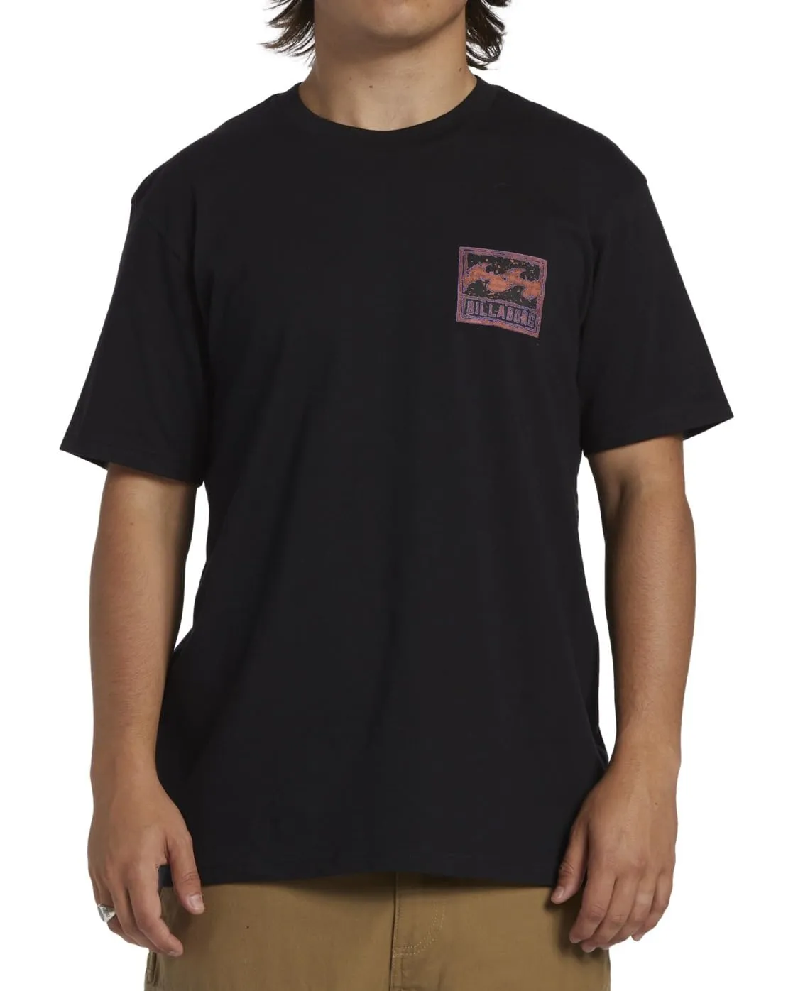 Billabong Crayon Wave maglietta uomo rosa XS
