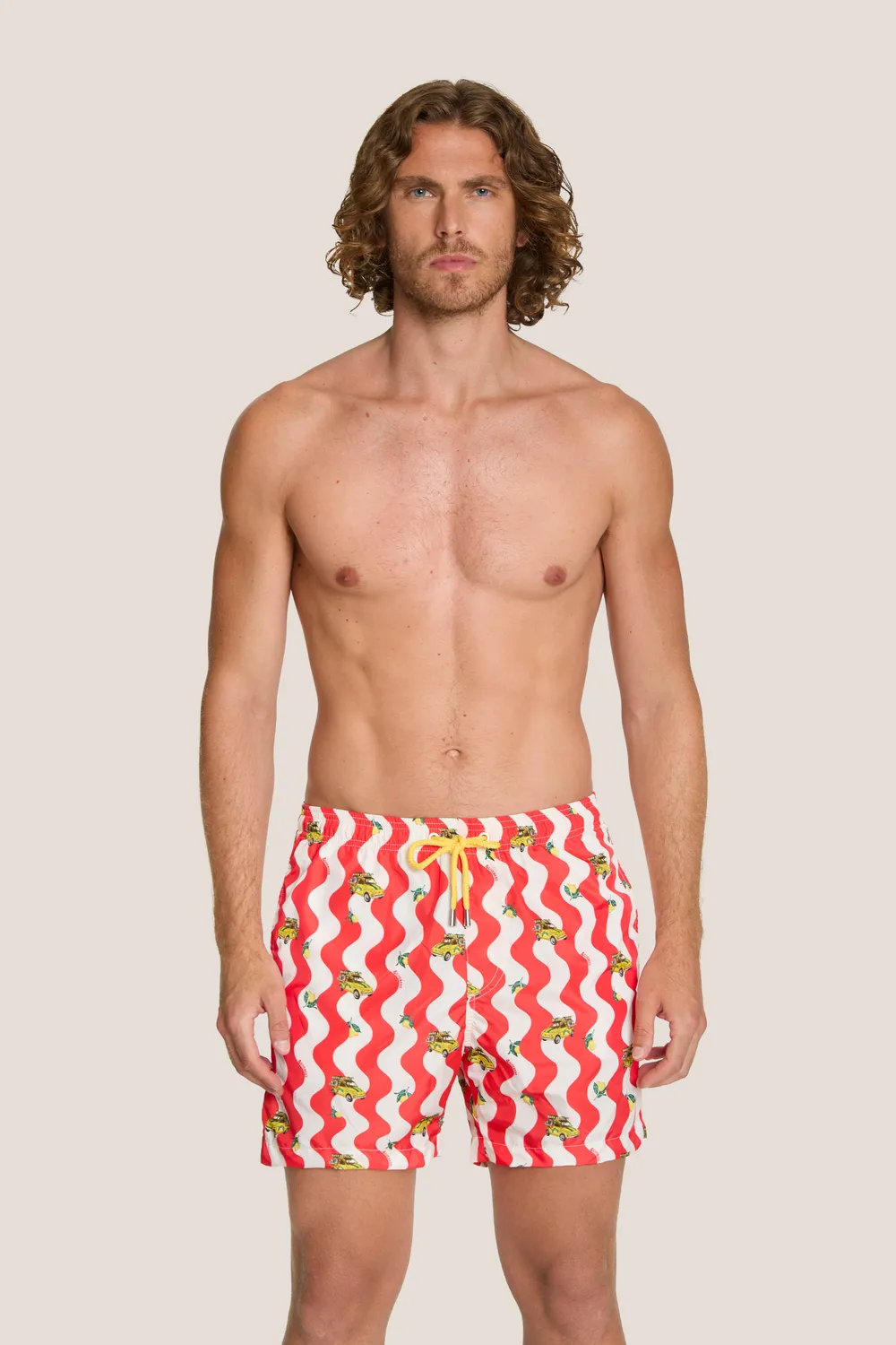 4Giveness Capri Short Mare Uomo Tinta Unita Blu
