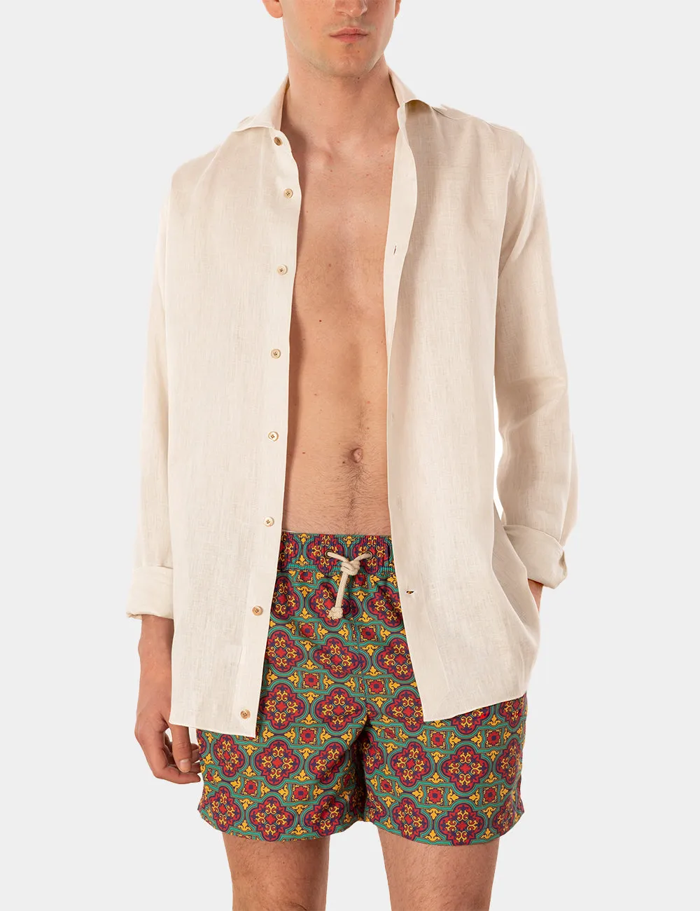Ripa Ripa Elba Sabbia camicia uomo casual