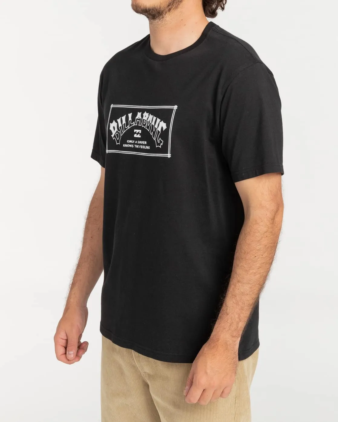 Billabong Arch Wave SS Screen Tee t-shirt ragazzo nero 14 anni cotone