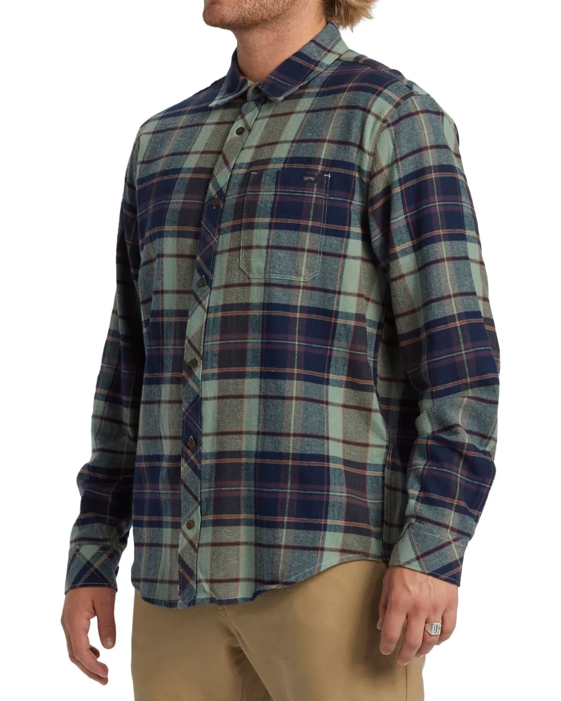 Billabong Coastline Flannel camicia uomo flanella calda