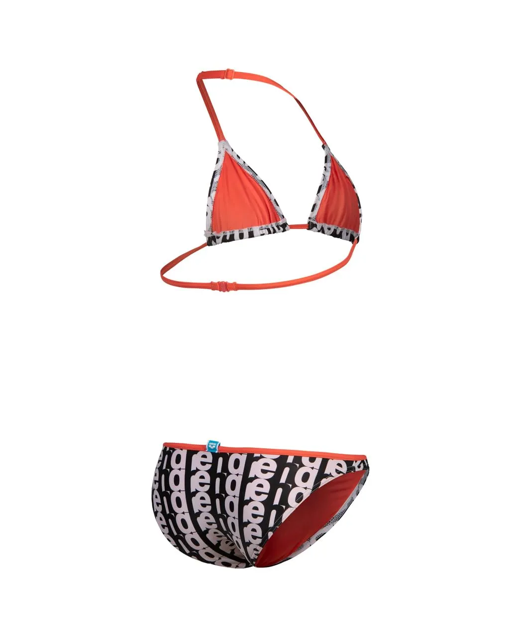 Arena Monogram Triangle bikini bambina 12-13 anni collo regolabile