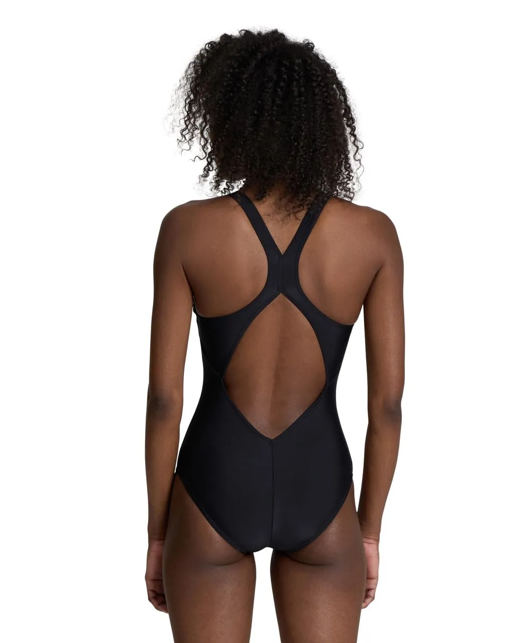 Arena Kikko V Back costume intero donna nero clororesistente