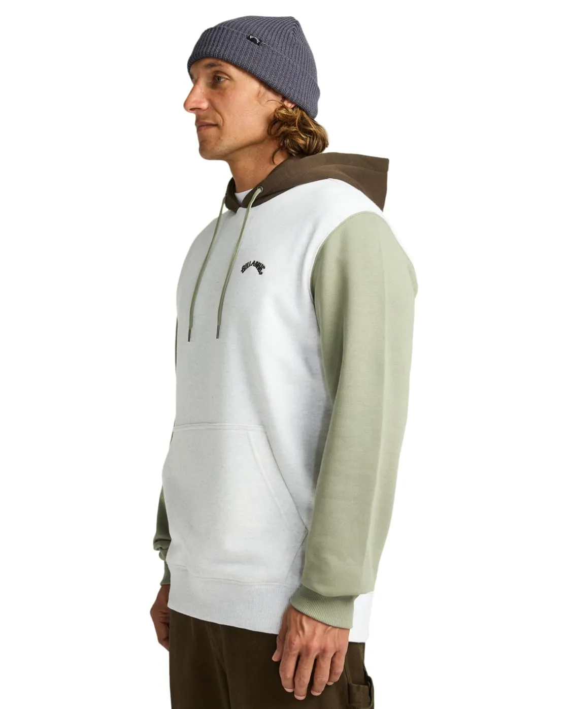 Billabong Arch Block Po felpa uomo L oatmeal