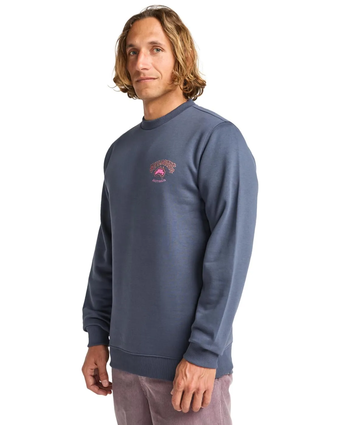 Billabong Foundation CR felpa uomo Blu Ombra S in cotone