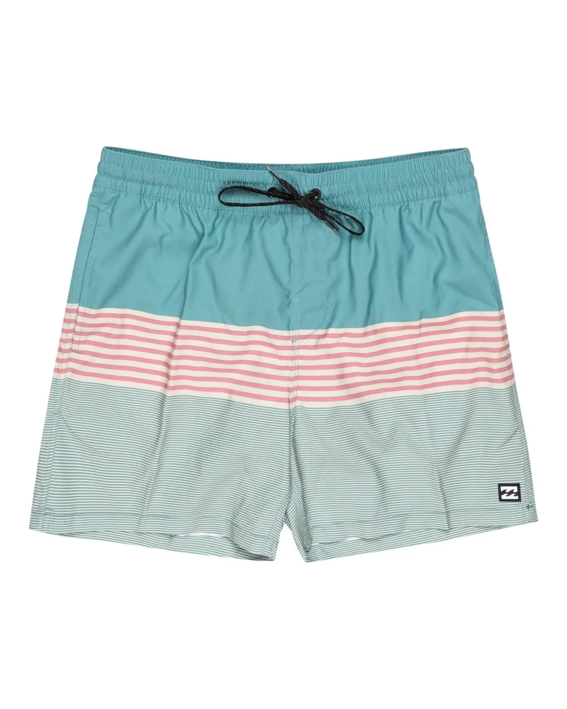 Billabong All Day Stripe LB boxer uomo L dusty teal mare