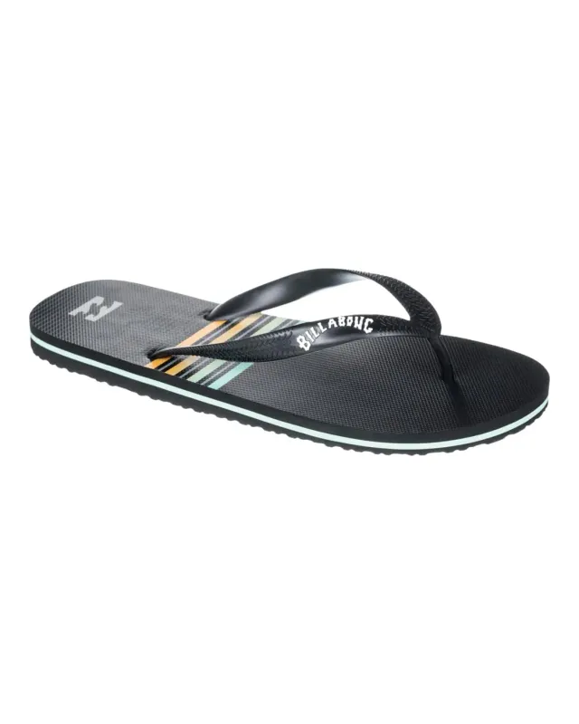 Billabong Tides Classic infradito uomo 43 nero stampa