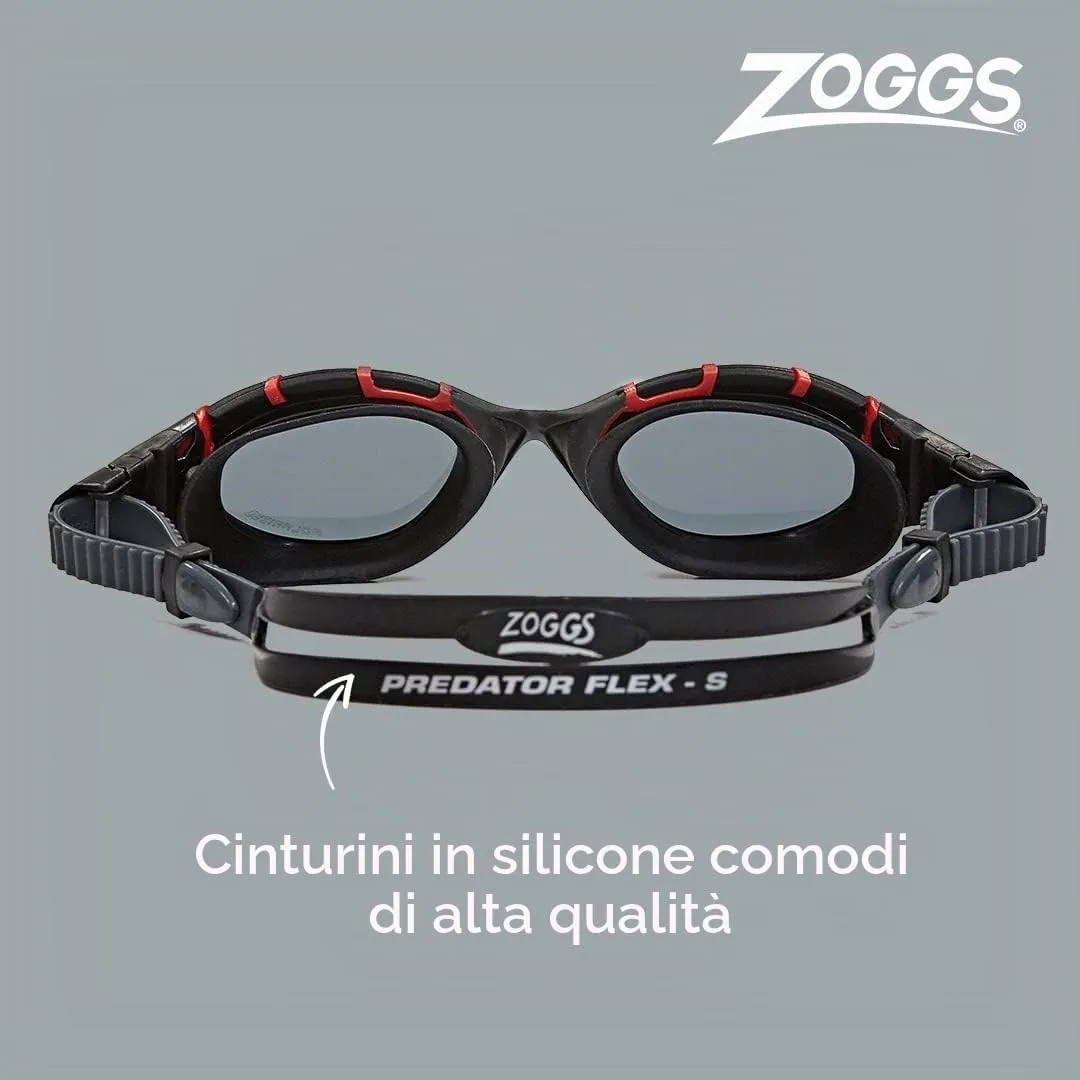 Zoggs Predator Flex Polarized occhialini nuoto lenti polarizzate UV400