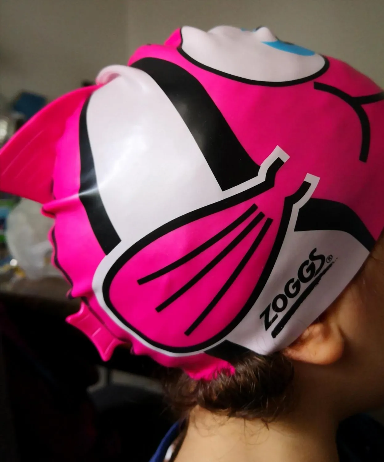 Zoggs Junior Character cuffia silicone bimbi squalo