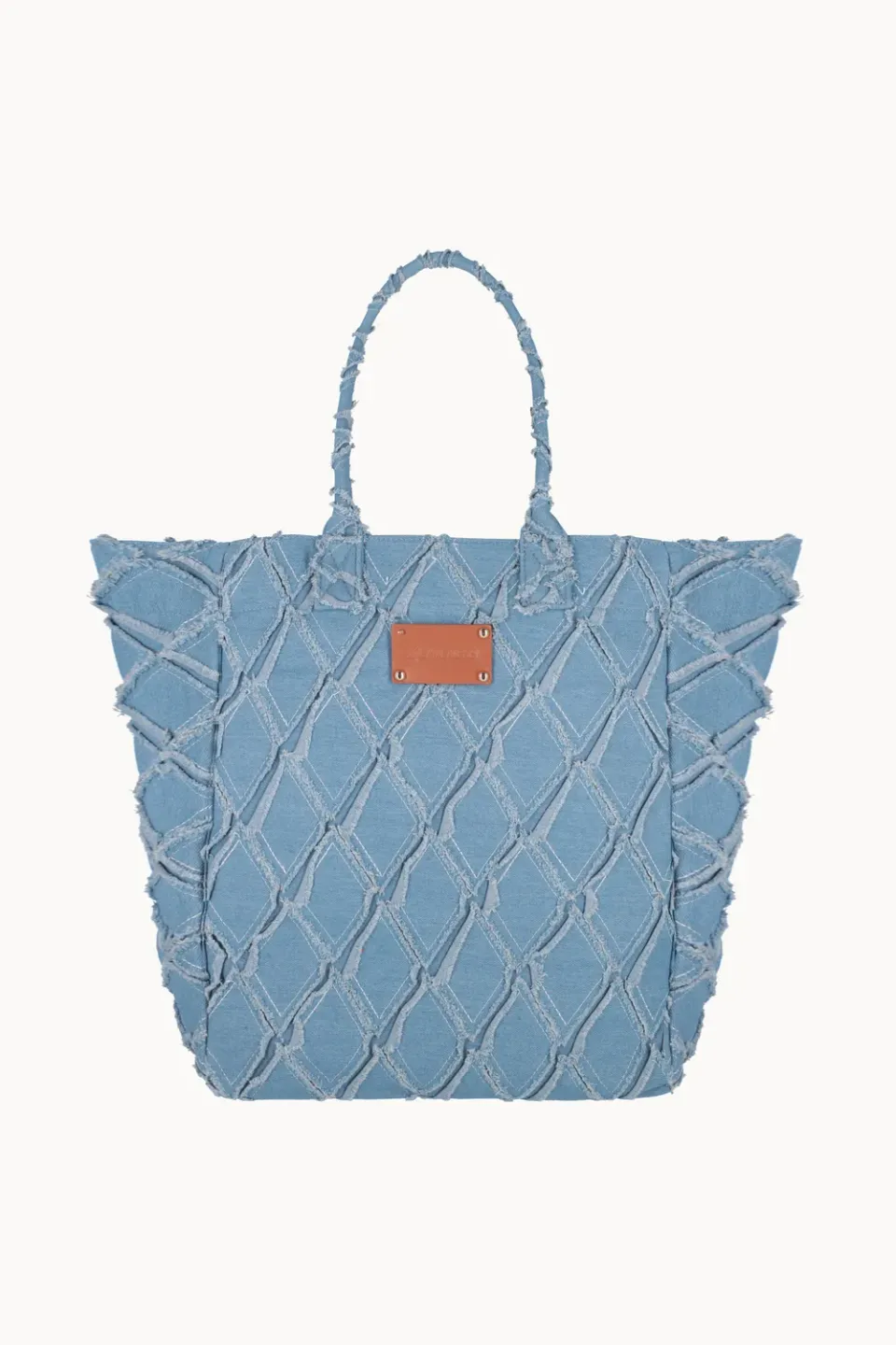 4 Giveness Decostruita borsa donna ecru manico