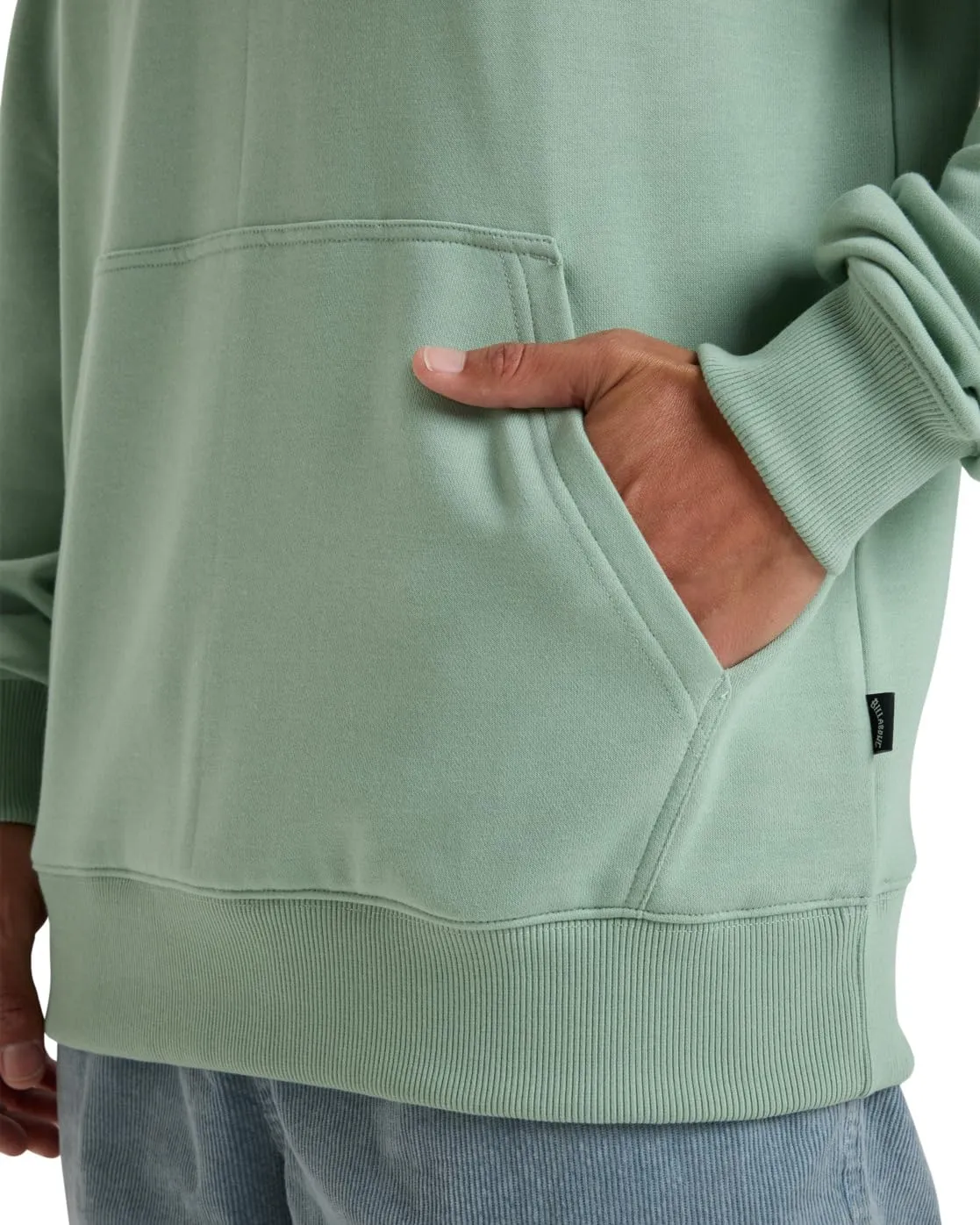 Billabong Arch felpa uomo pile cotone riciclato