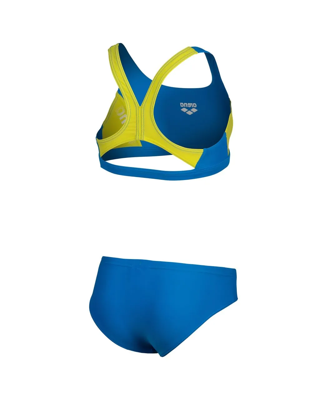 Arena Thrice Jr costume due pezzi bimba nero-corallo