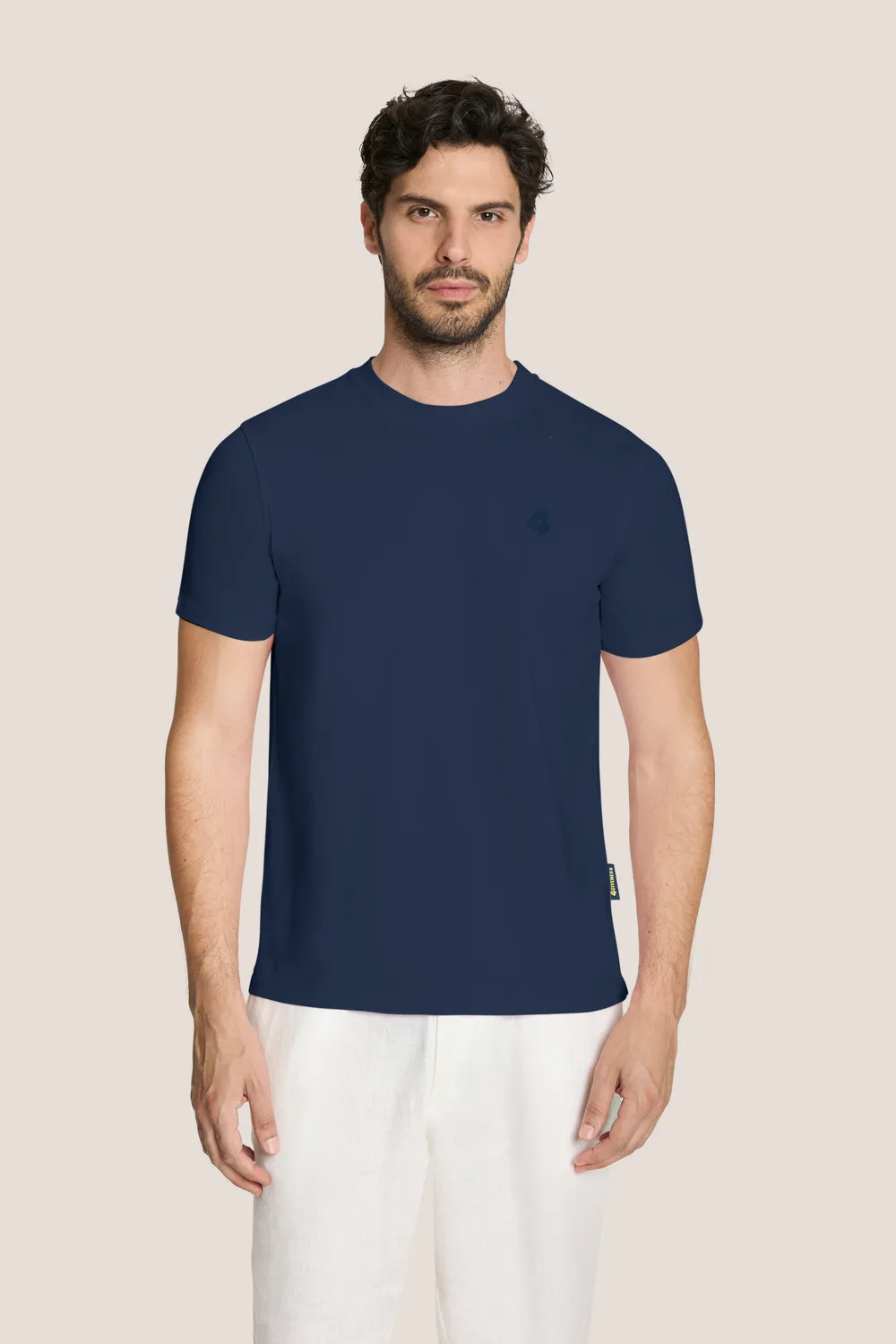 4 Giveness T-Shirt Tinto Old Basic Color Uomo Cotone