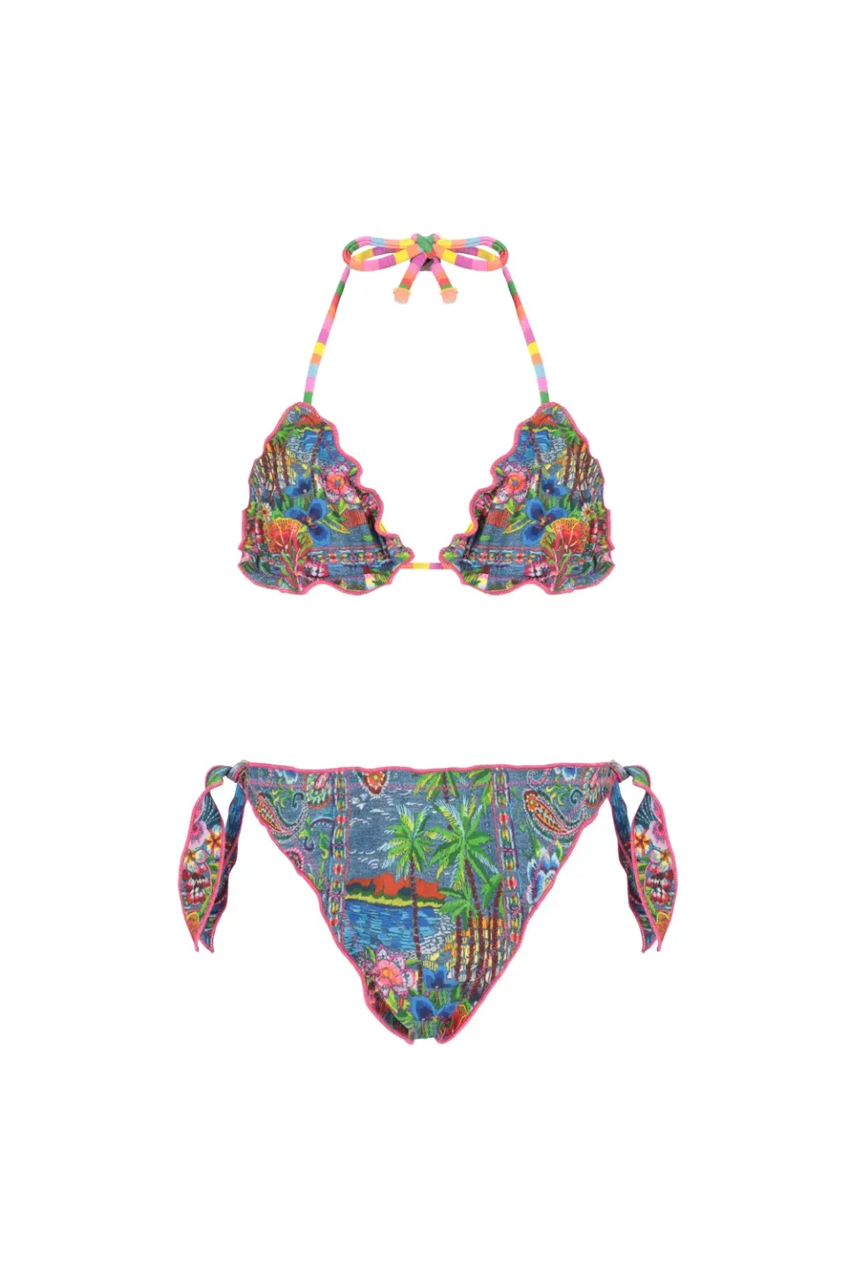 4 Giveness Nodi bikini triangolo bimba slip nodi