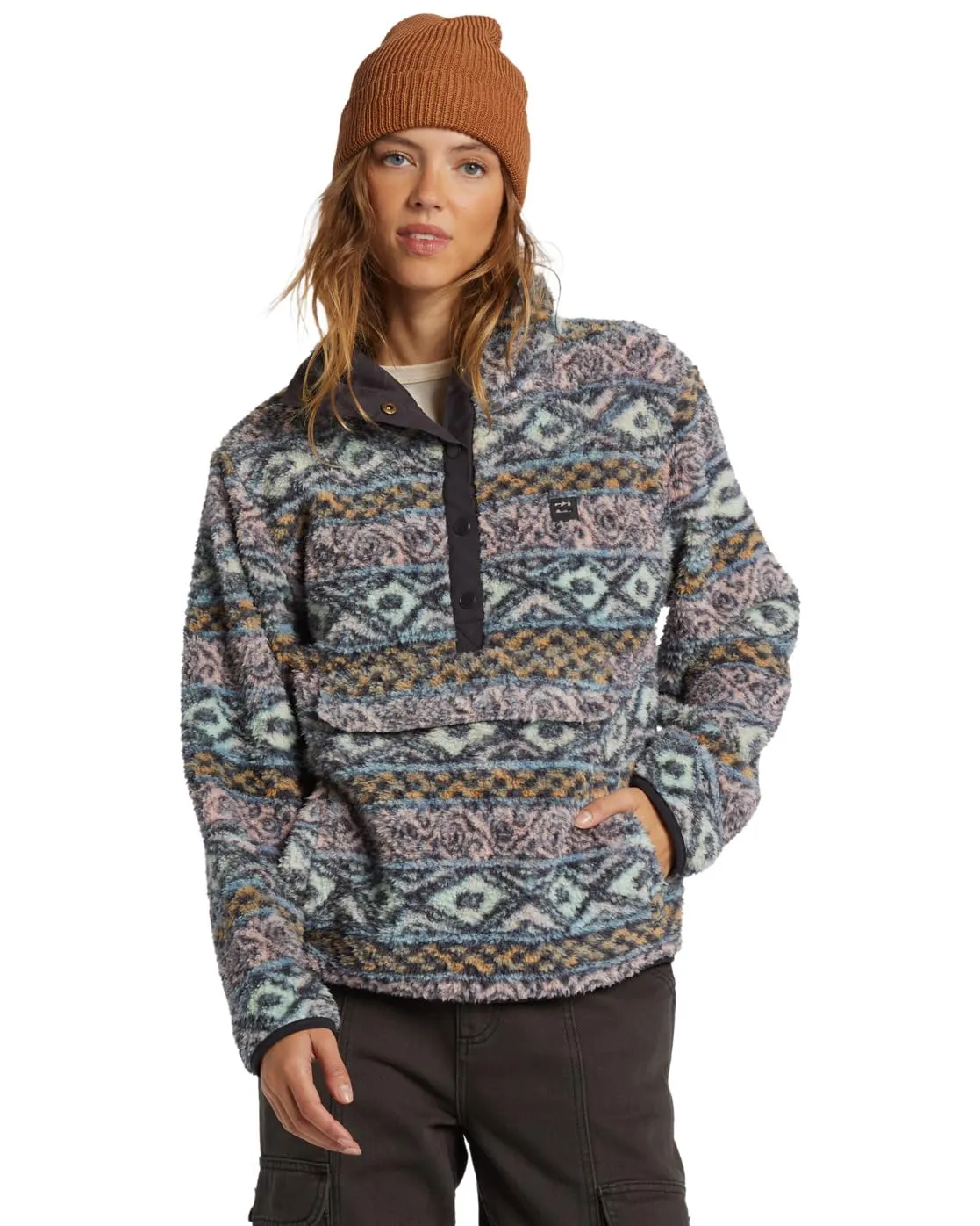 Billabong Switchback pile donna XS blue haze collo alto
