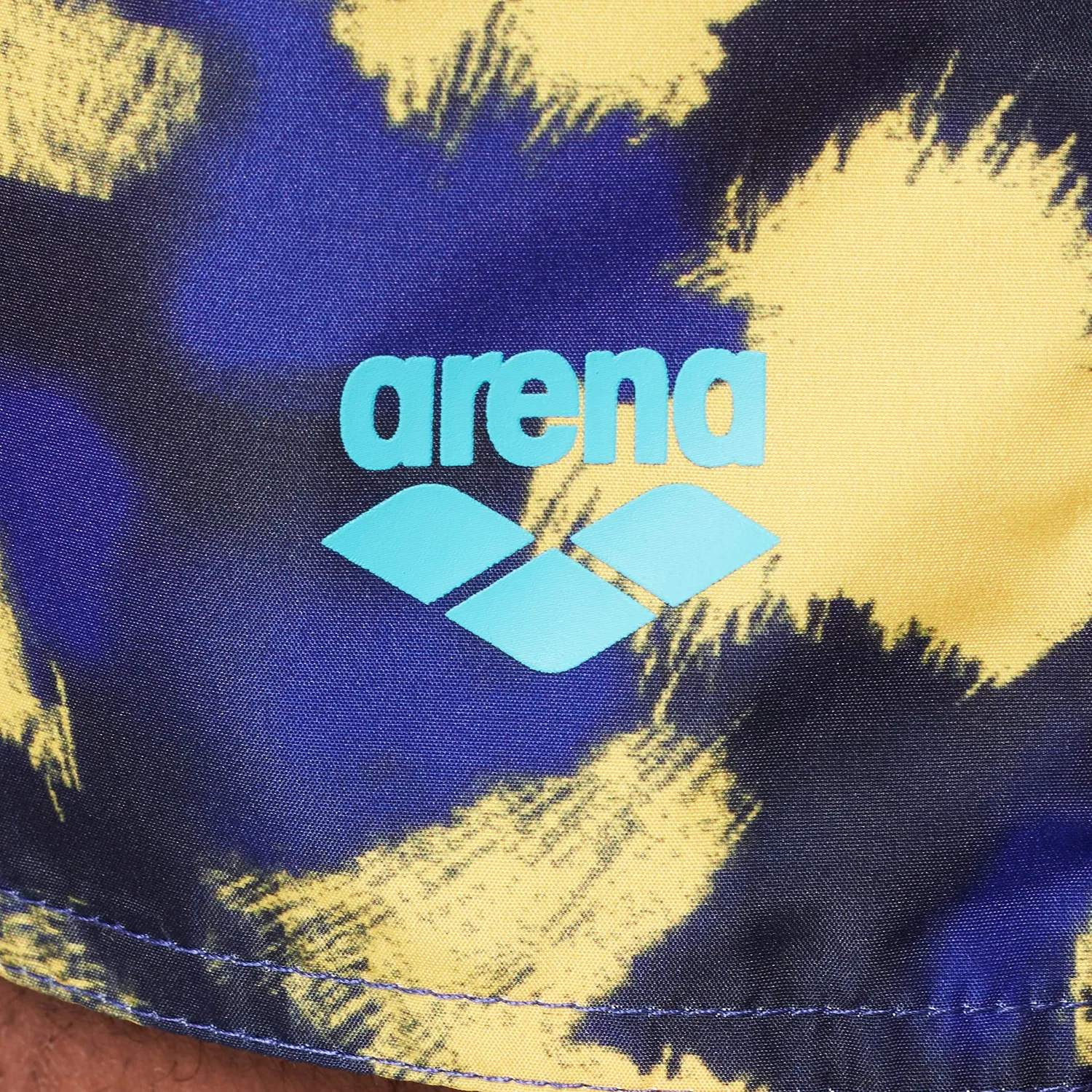 Arena Fundamentals Allover boxer uomo navy multi corto